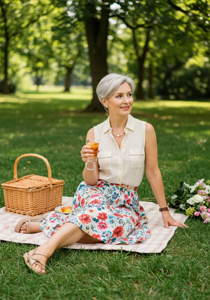 Classy Outfit for Women Over 50