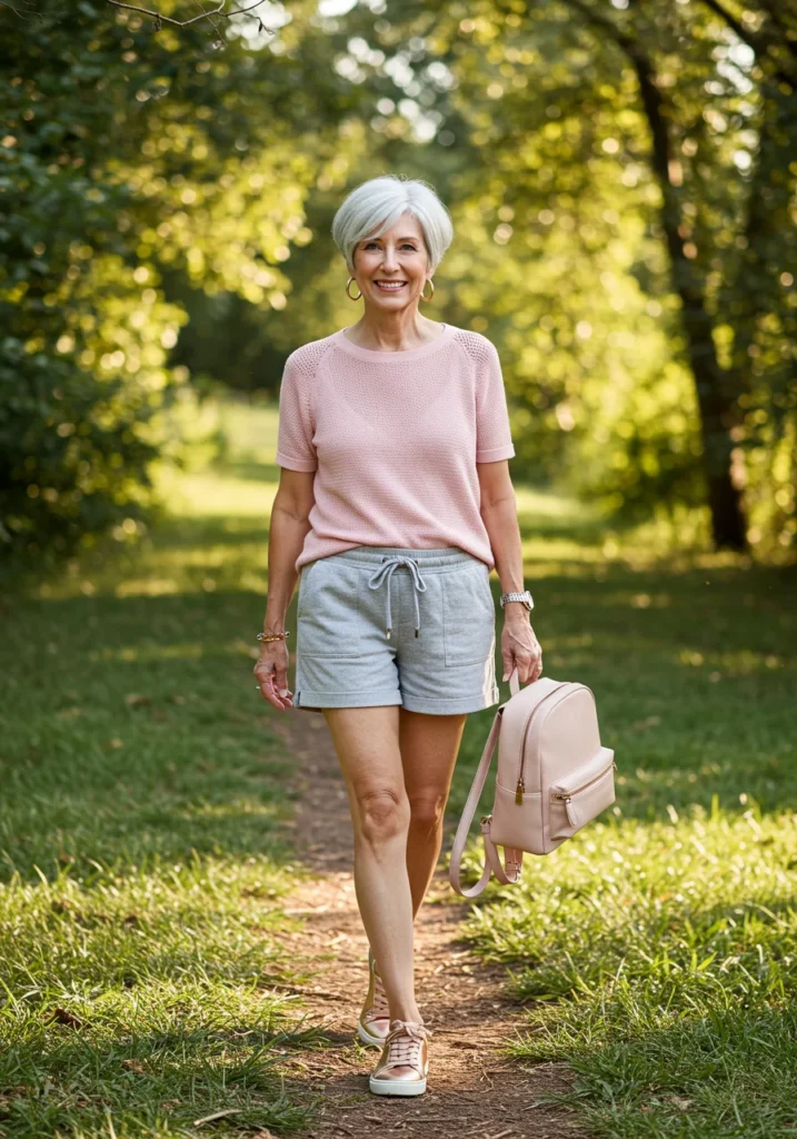 Shorts Styles for Women Over 60