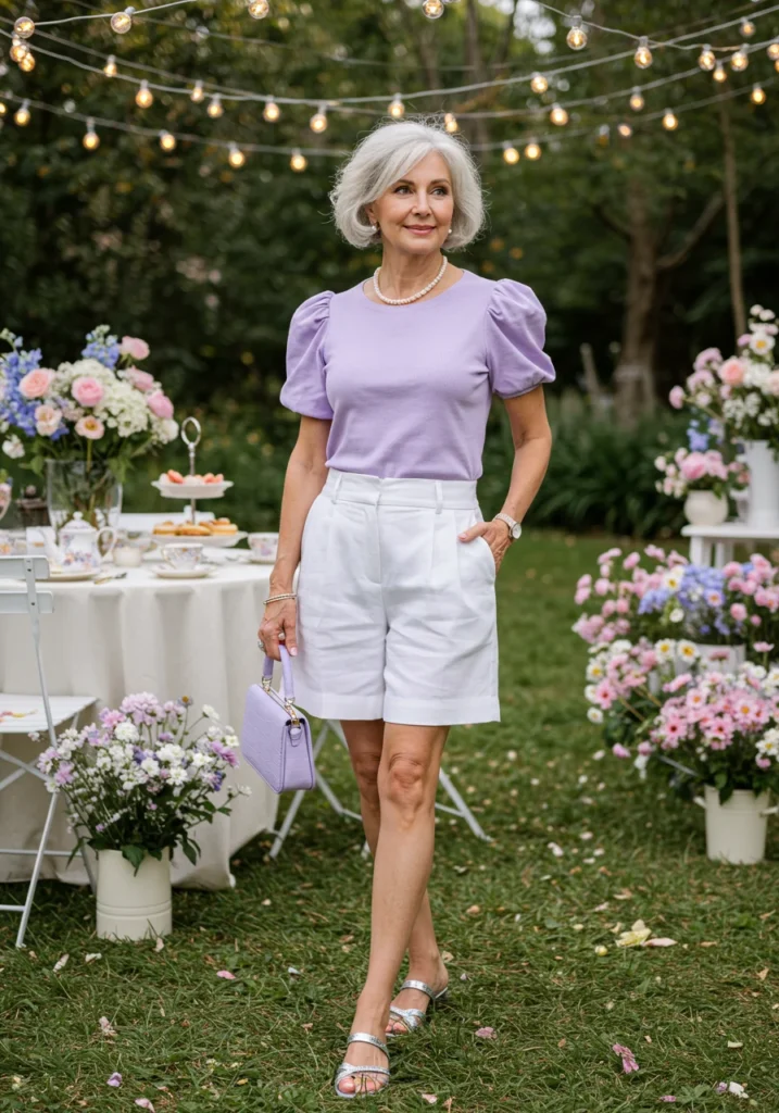 Shorts Styles for Women Over 60