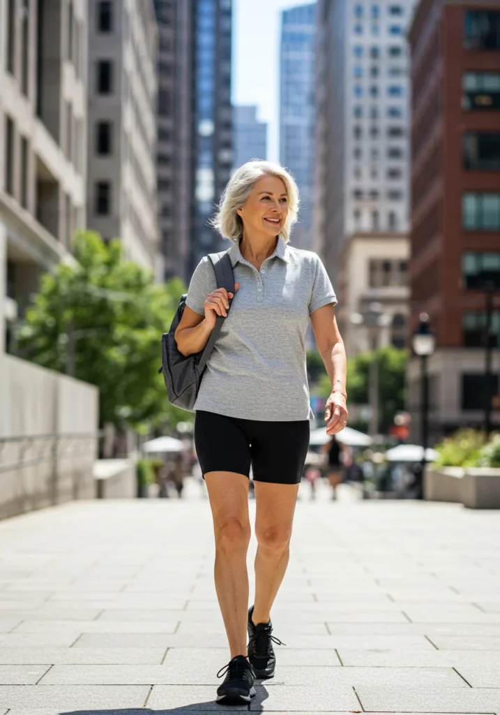 Shorts Styles for Women Over 60