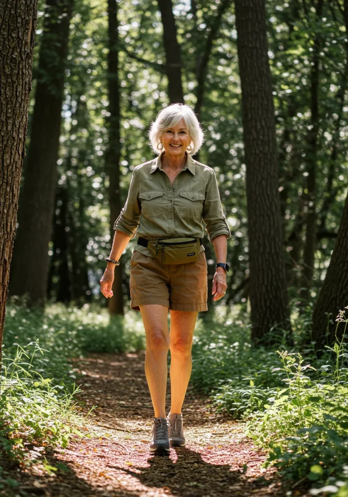 Shorts Styles for Women Over 60