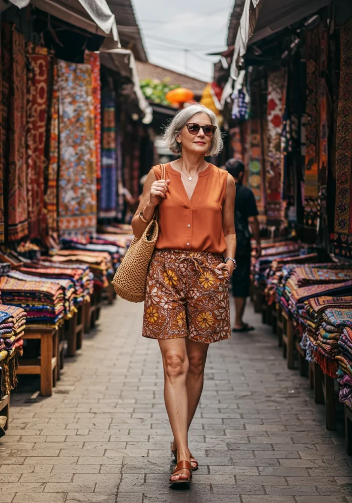Shorts Styles for Women Over 60