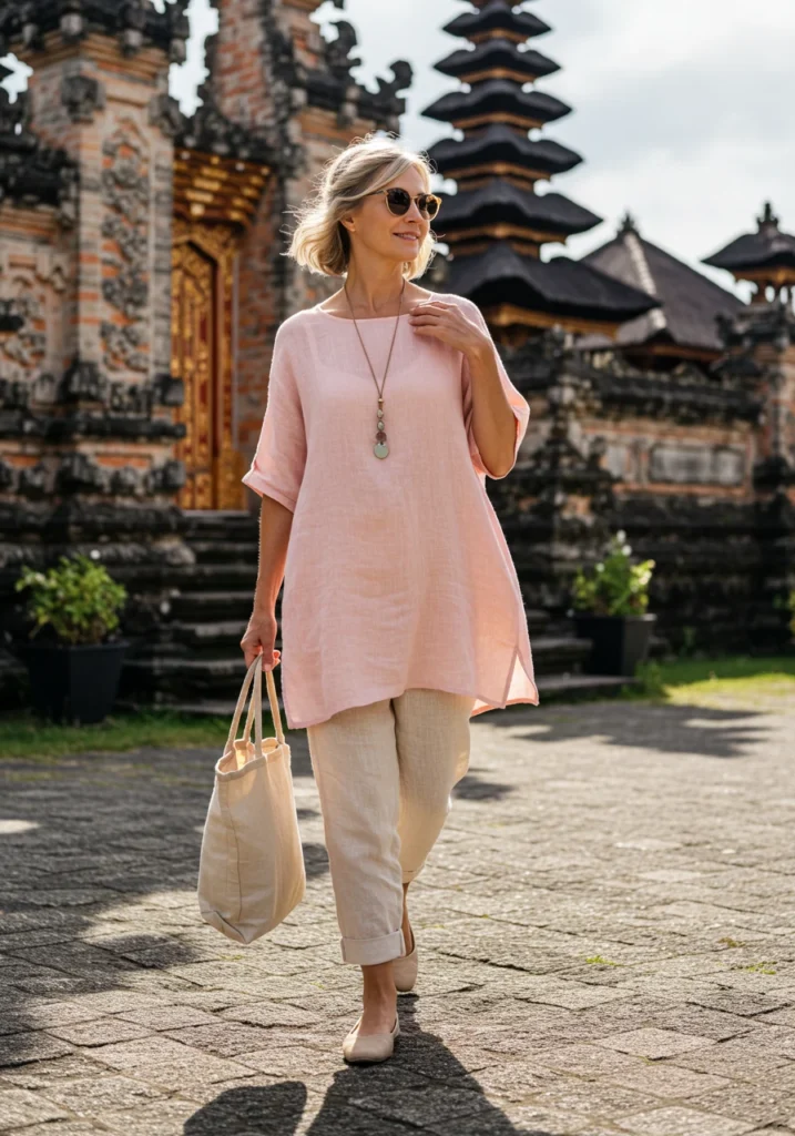 Bali Outfit Ideas for Women Over 50