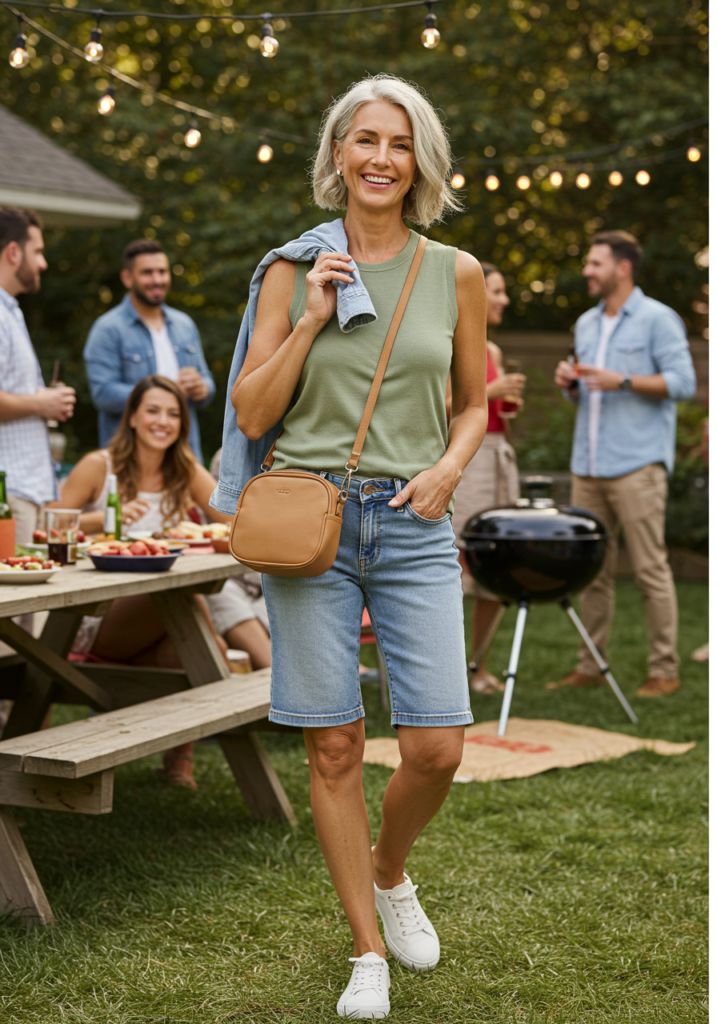 Women Over 50 Wear Sleeveless Tops