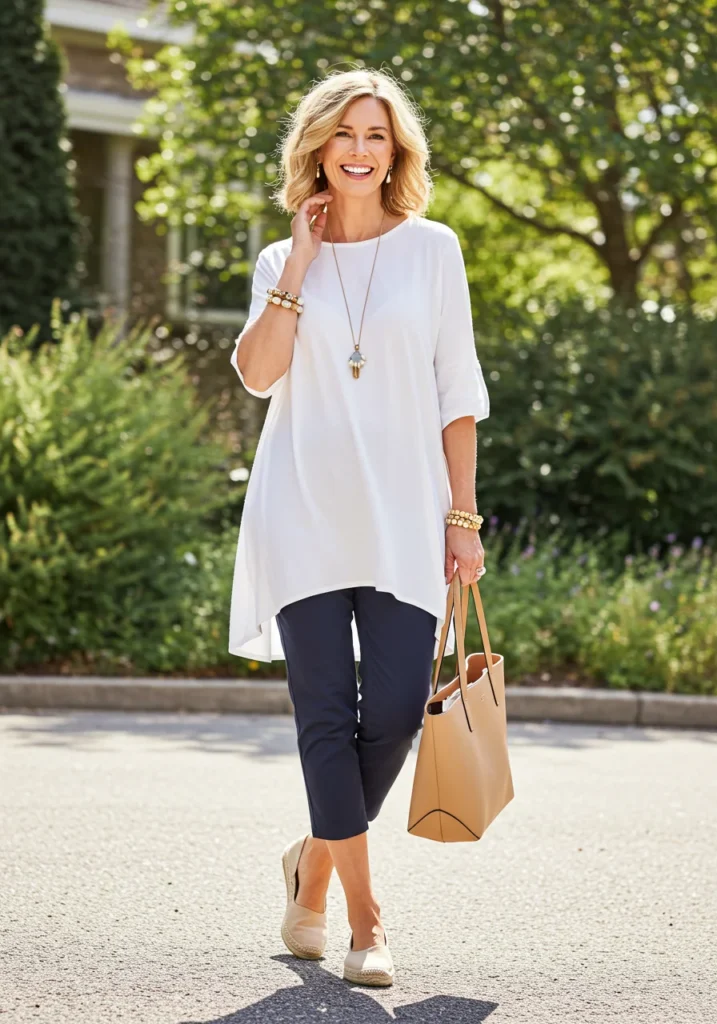 Clothes for Hiding a Tummy After 40