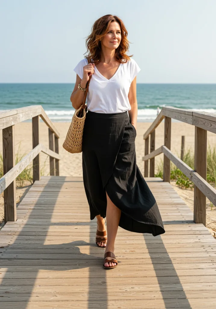 Clothes for Hiding a Tummy After 40