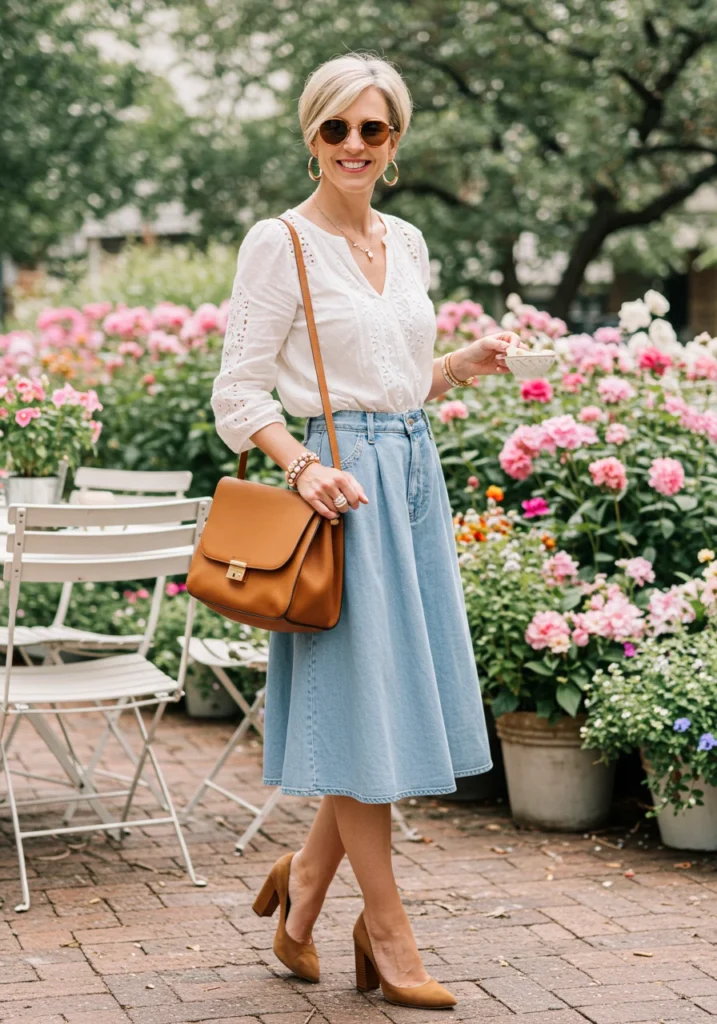 Brunch Outfits for Women Over 40