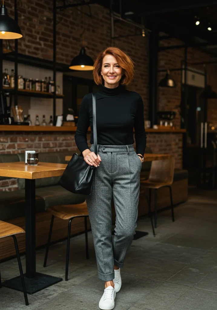 City Brunch outfit women over 40