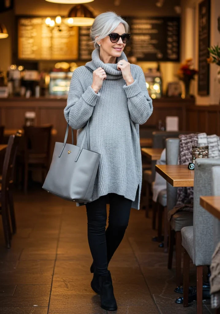Cooler Brunch women over 40 outfit