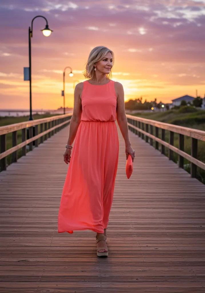 Beach Vacation Outfit for Women Over 40