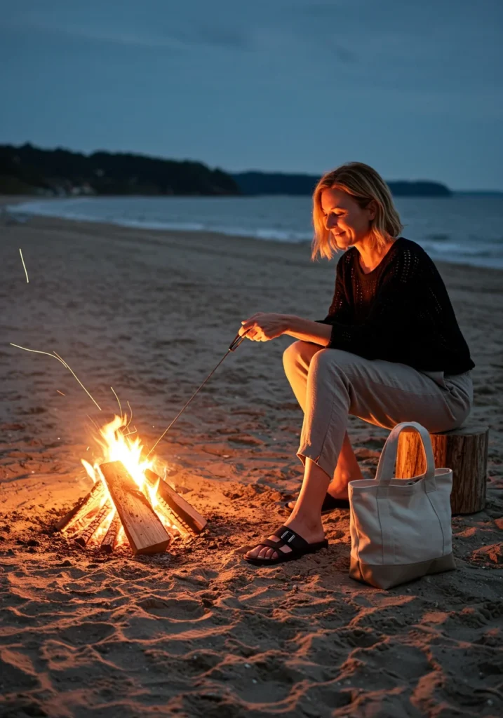 Beach Vacation Outfit for Women Over 40