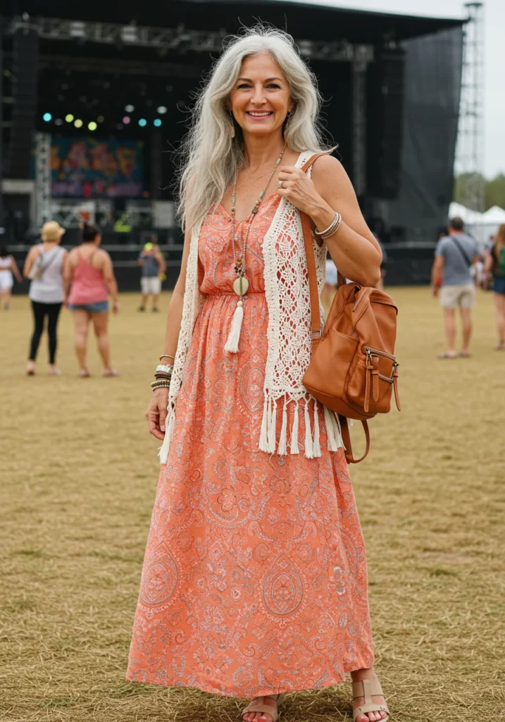 California Roots Music & Arts Festival Outfits for Women Over 50