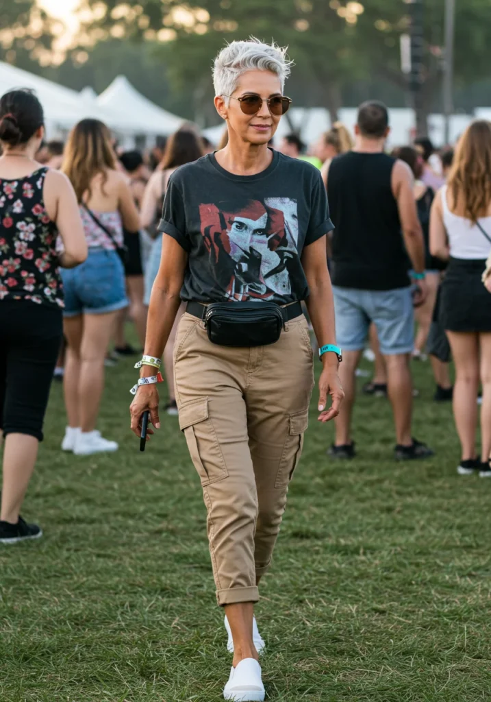 California Roots Music & Arts Festival Outfits for Women Over 50