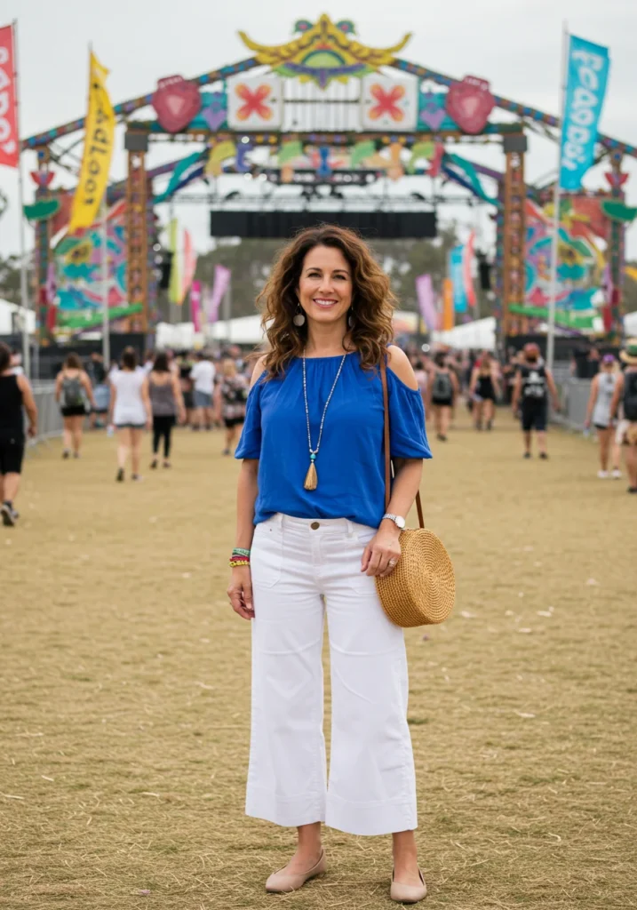 California Roots Music & Arts Festival Outfits for Women Over 50