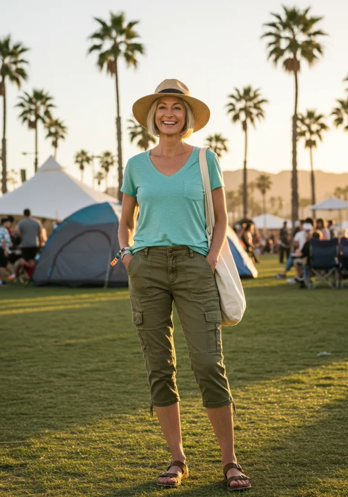 California Roots Music & Arts Festival Outfits for Women Over 50