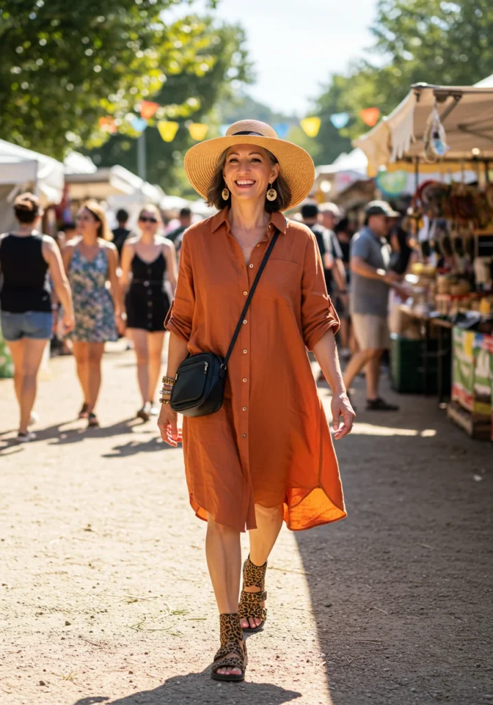 California Roots Music & Arts Festival Outfits for Women Over 50