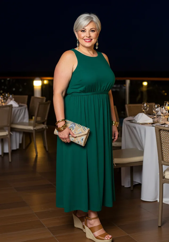 Plus Size Party Outfits for Women Over 50