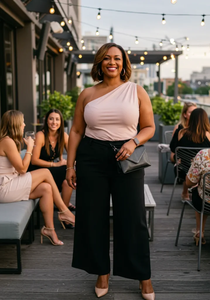 Plus Size Party Outfits for Women Over 50