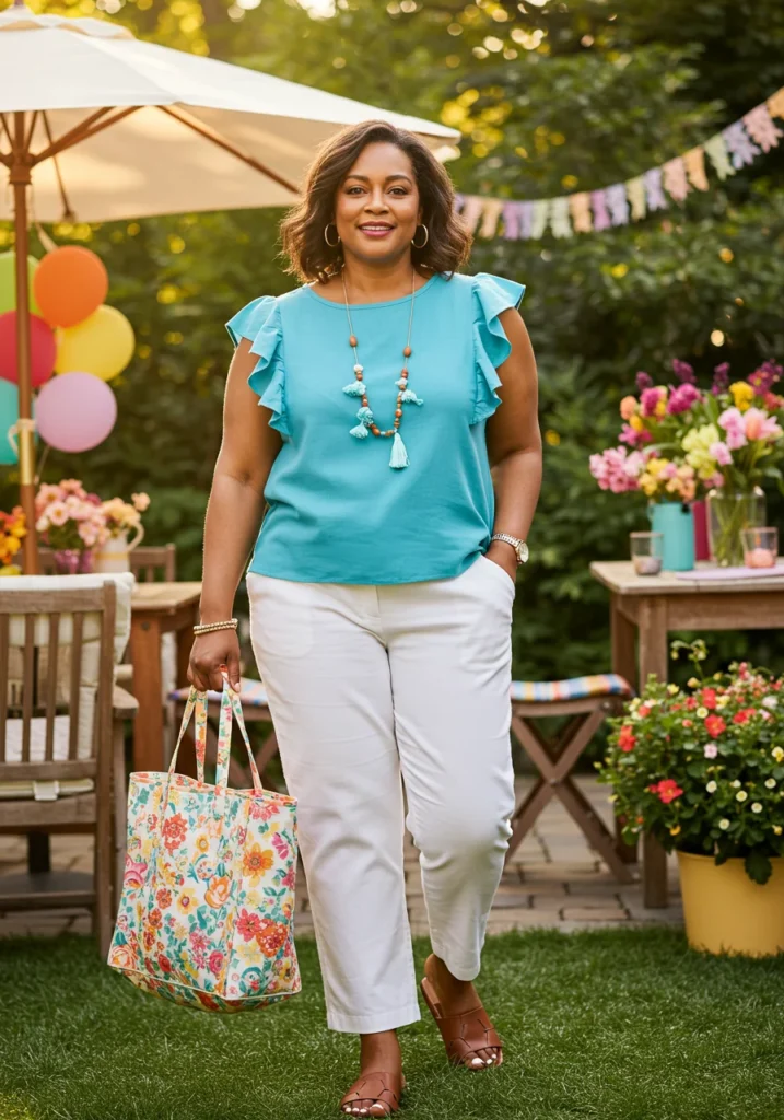 Plus Size Party Outfits for Women Over 50
