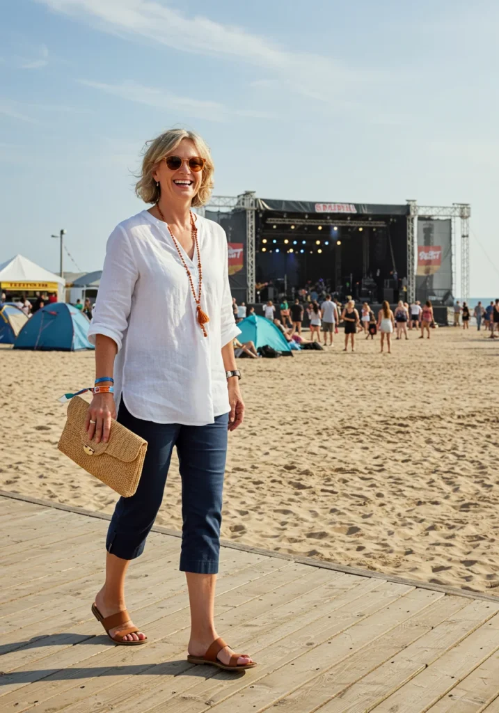 Gulf Coast Jam Outfits for Women Over 50