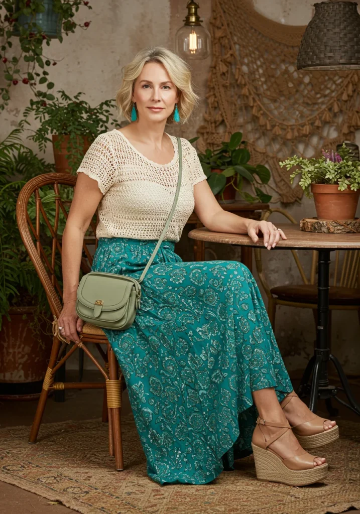 Lunch Date Outfit for Women Over 40
