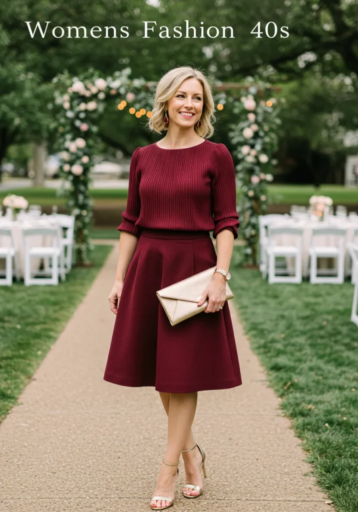 Elegant Dresses for Women Over 40
