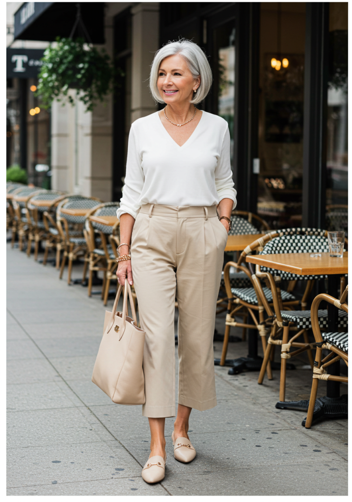 High-Waisted Trousers