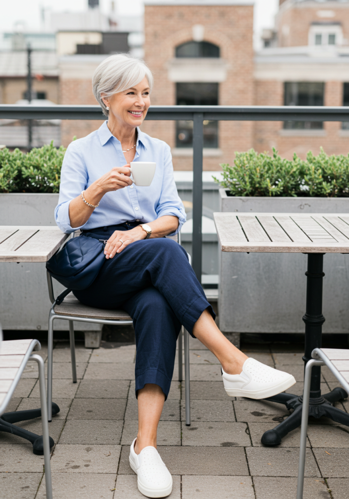 High-Waisted Trousers