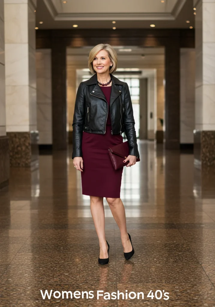 Leather Jacket Outfits