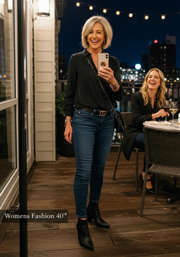 Night Out Outfit for Over 50