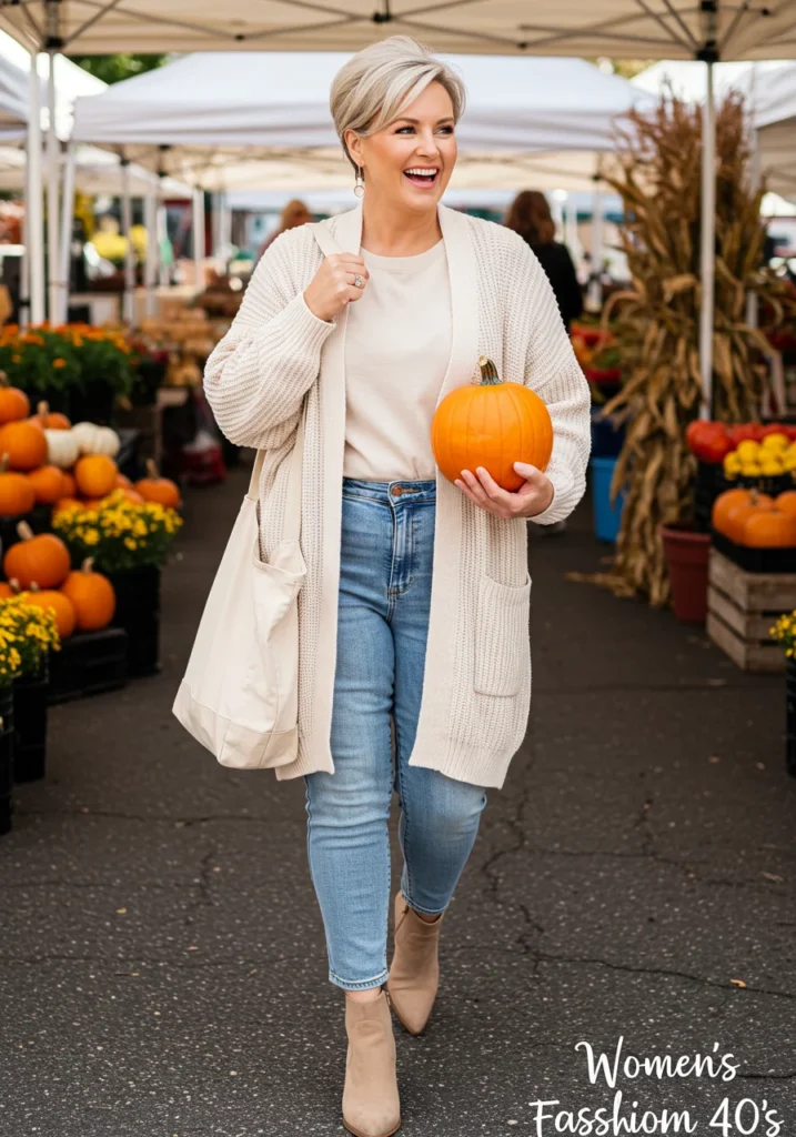 Plus Size Fall Outfits for Women Over 50