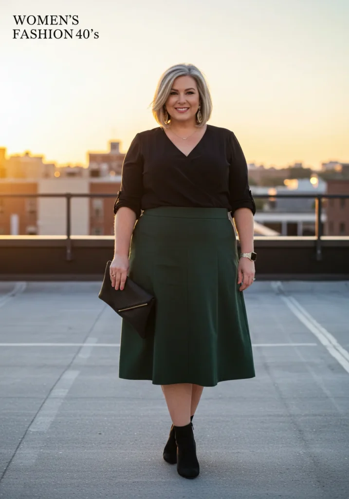 Plus Size Fall Outfits for Women Over 50