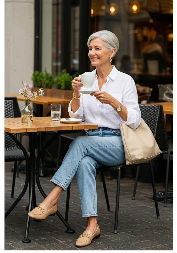 Relaxed Jeans for Women Over 50