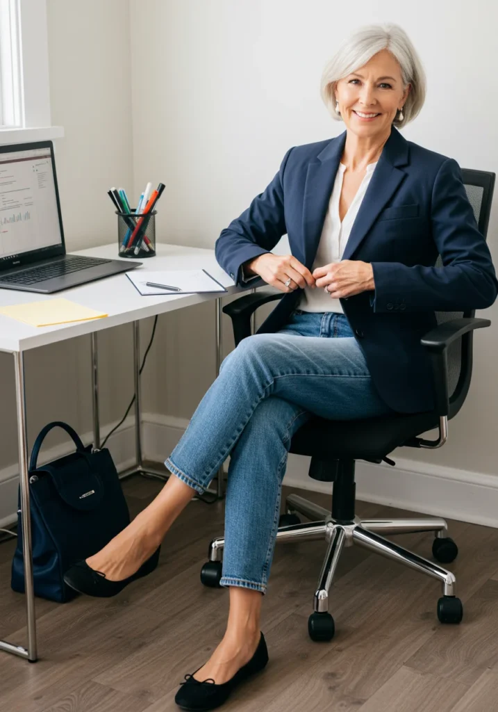 Relaxed Jeans for Women Over 50