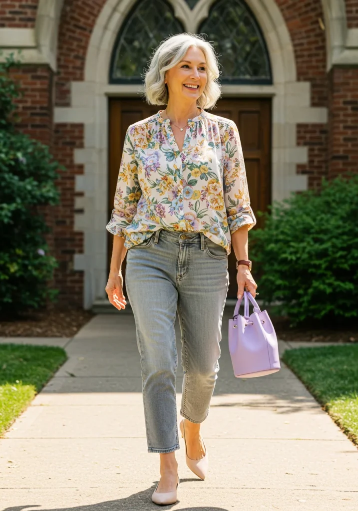 Relaxed Jeans for Women Over 50