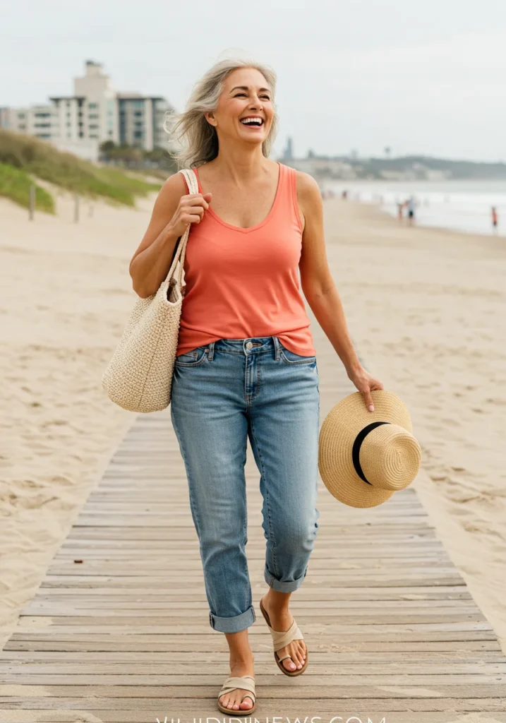Relaxed Jeans for Women Over 50