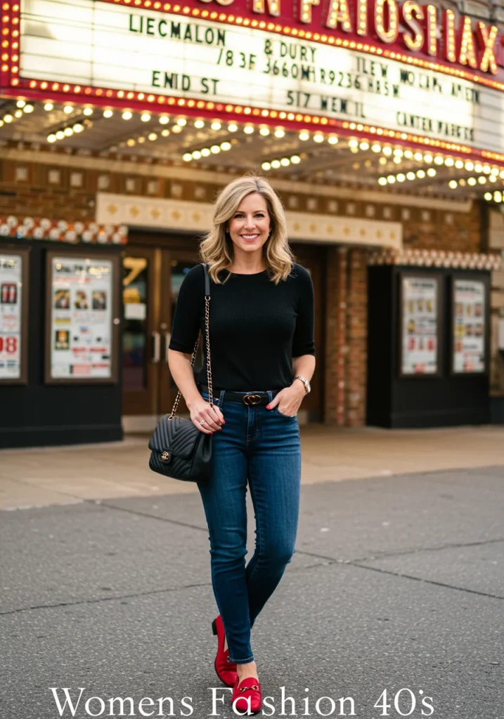 Weekend Outfits for Women Over 40