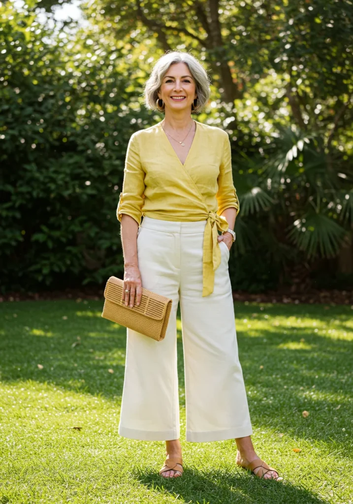 Wide-Leg Trousers for Women Over 50