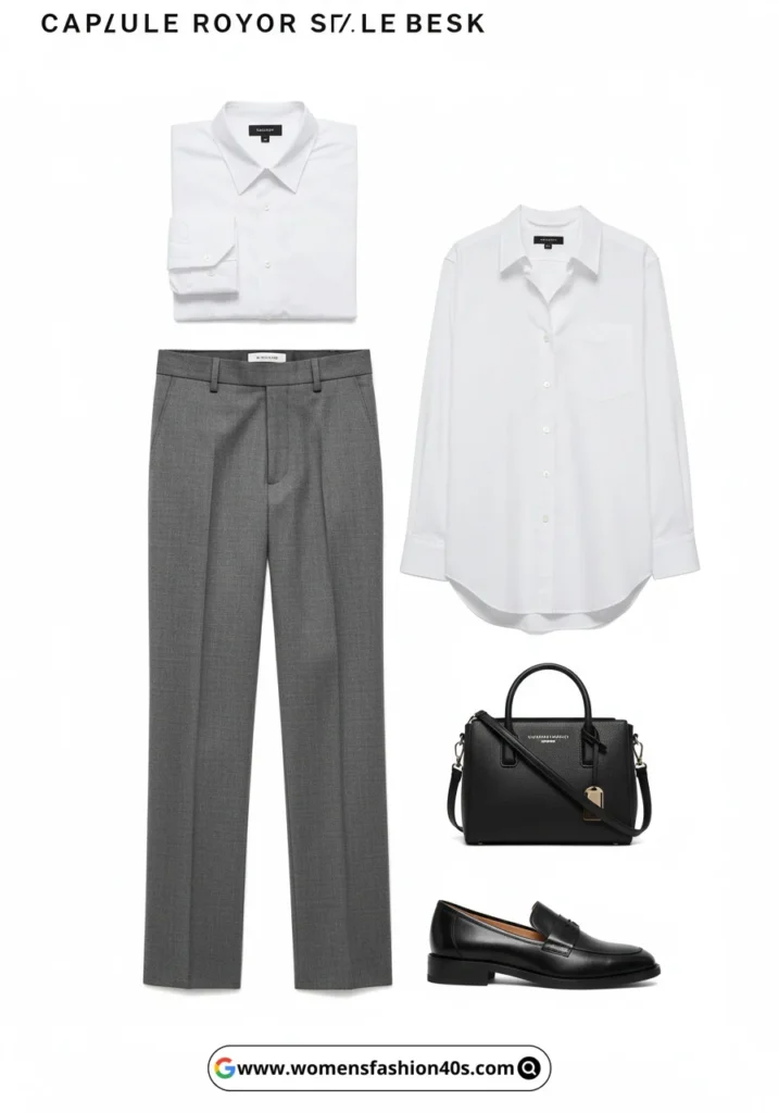 capsule wardrobe for over 60