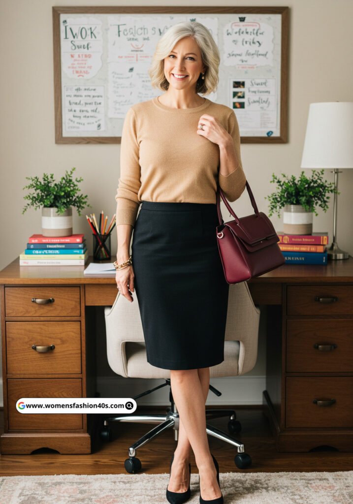 Teacher Outfits for Women Over 40