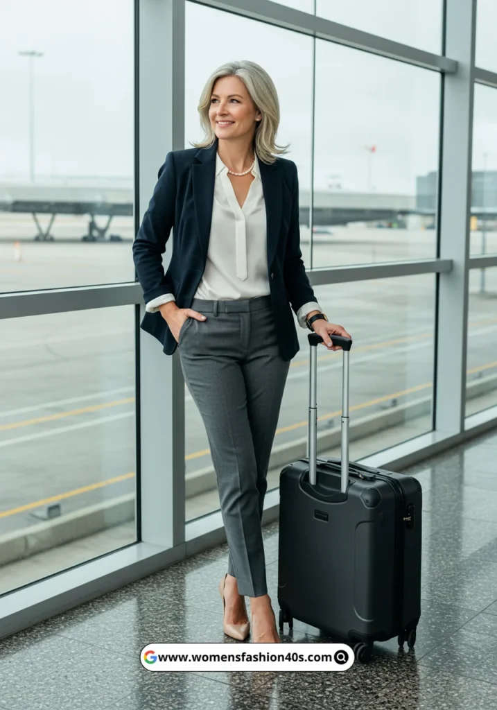 Travel Outfits for Women Over 40