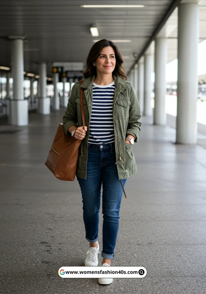 Travel Outfits for Women Over 40