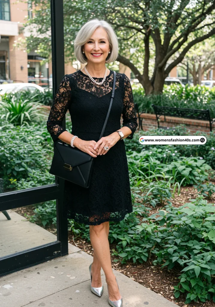 Little Black Dress for Women Over 60