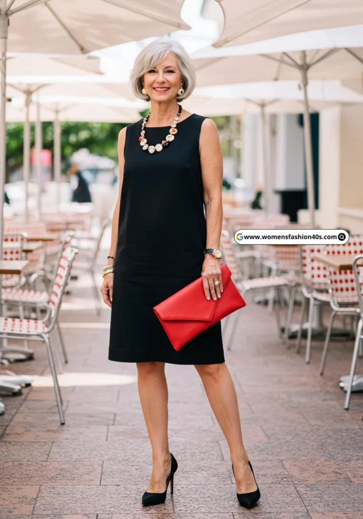 Little Black Dress for Women Over 60