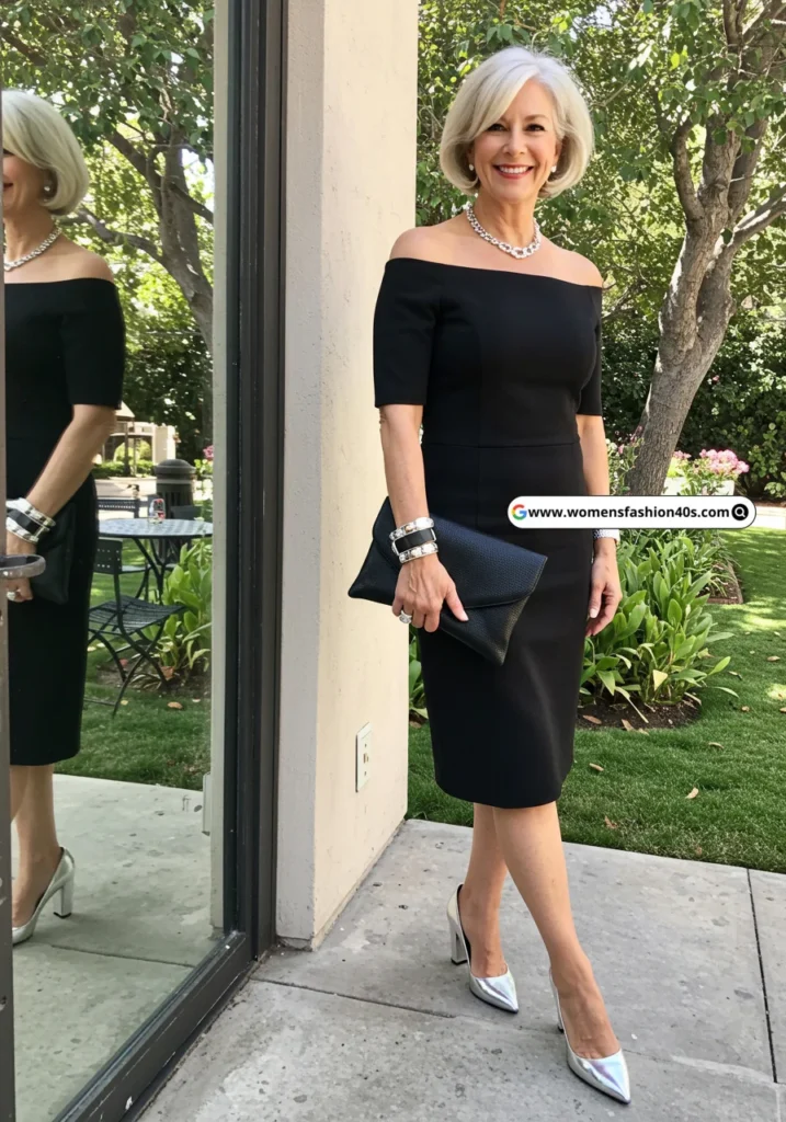 Little Black Dress for Women Over 60