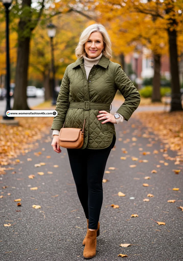 Quilted Jacket for Over 40