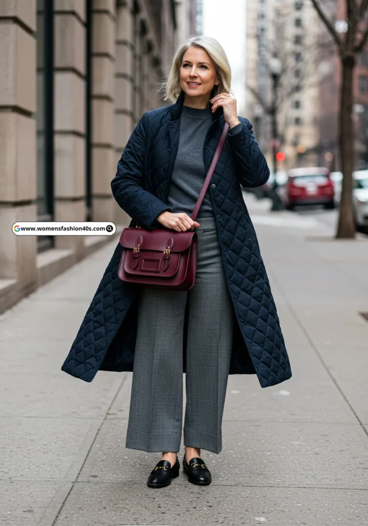Quilted Jacket for Over 40