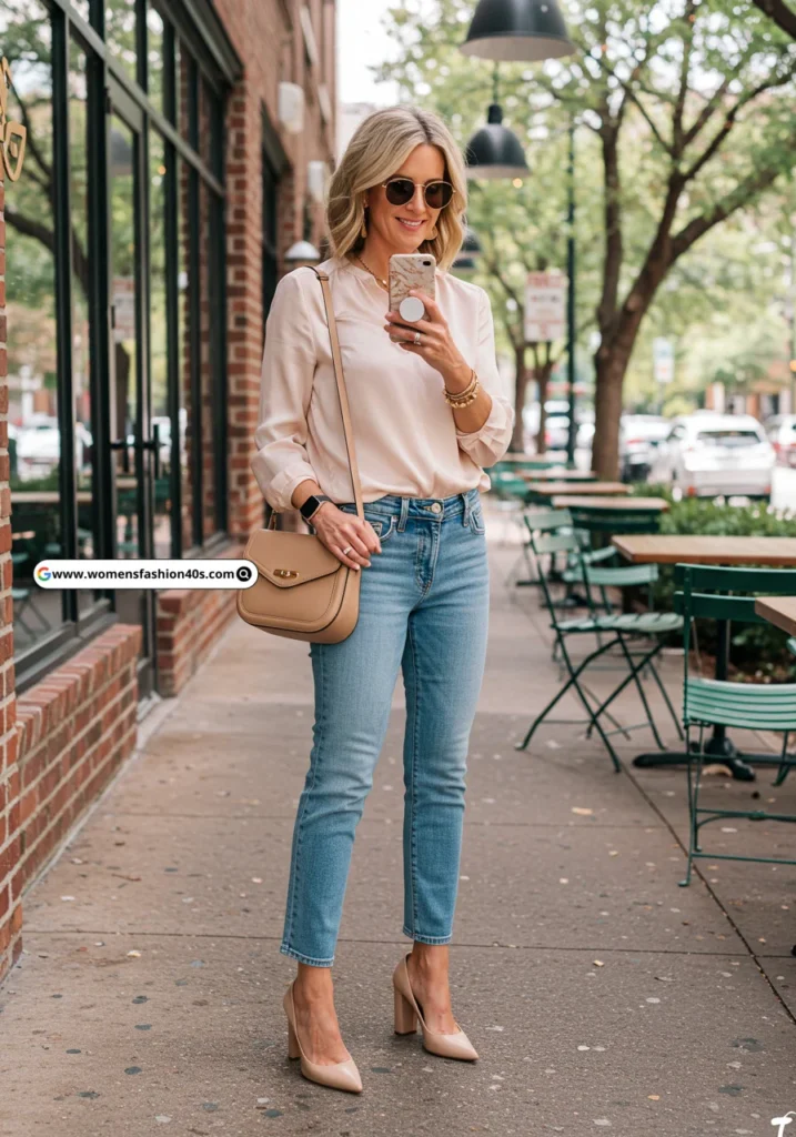 Silk Blouse for Women Over 40