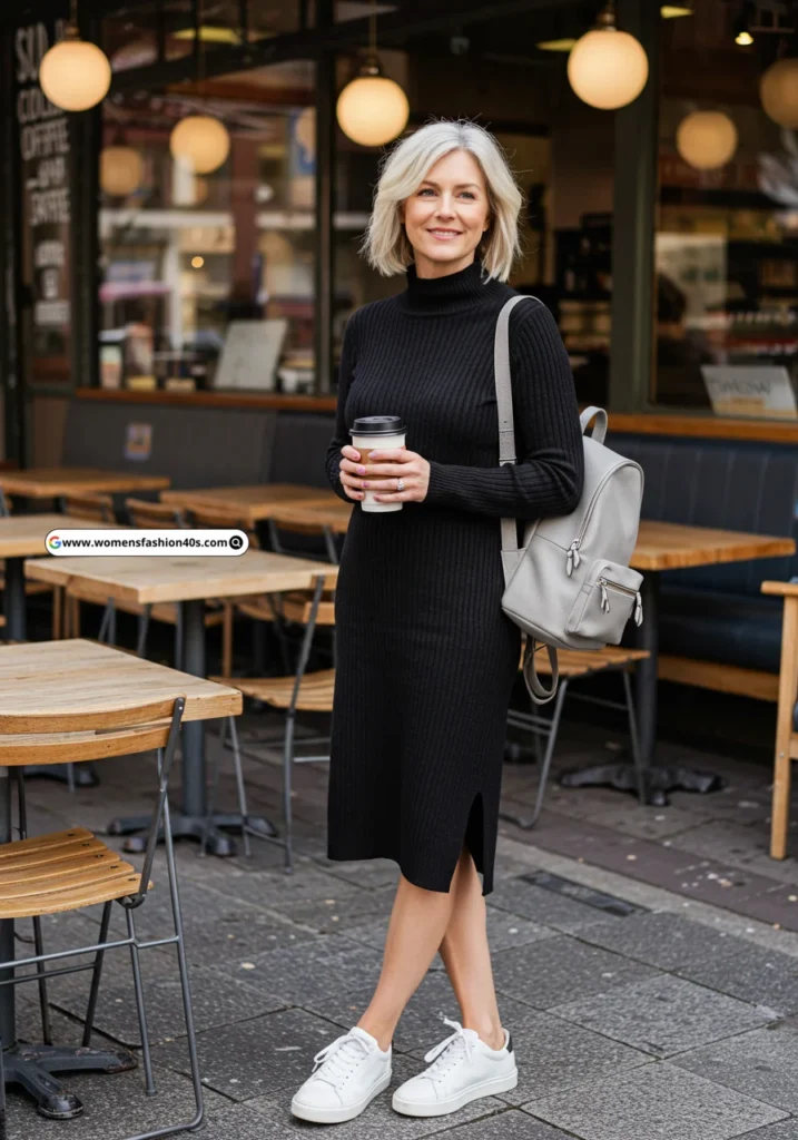 Sweater Dress for Over 40
