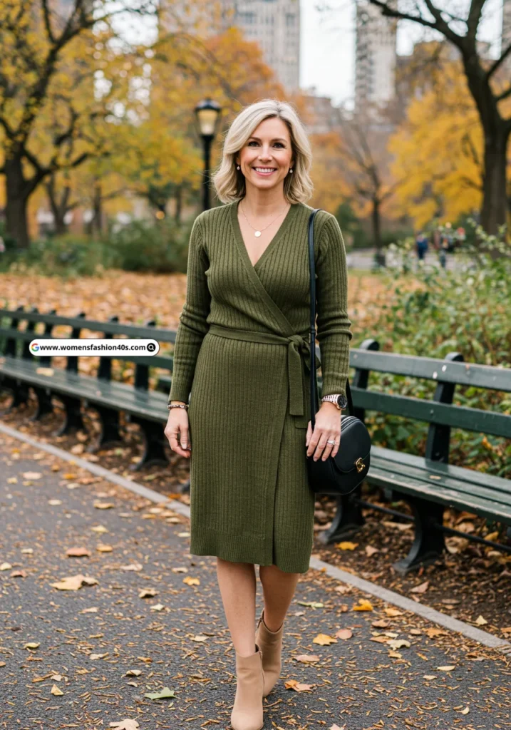 Sweater Dress for Over 40
